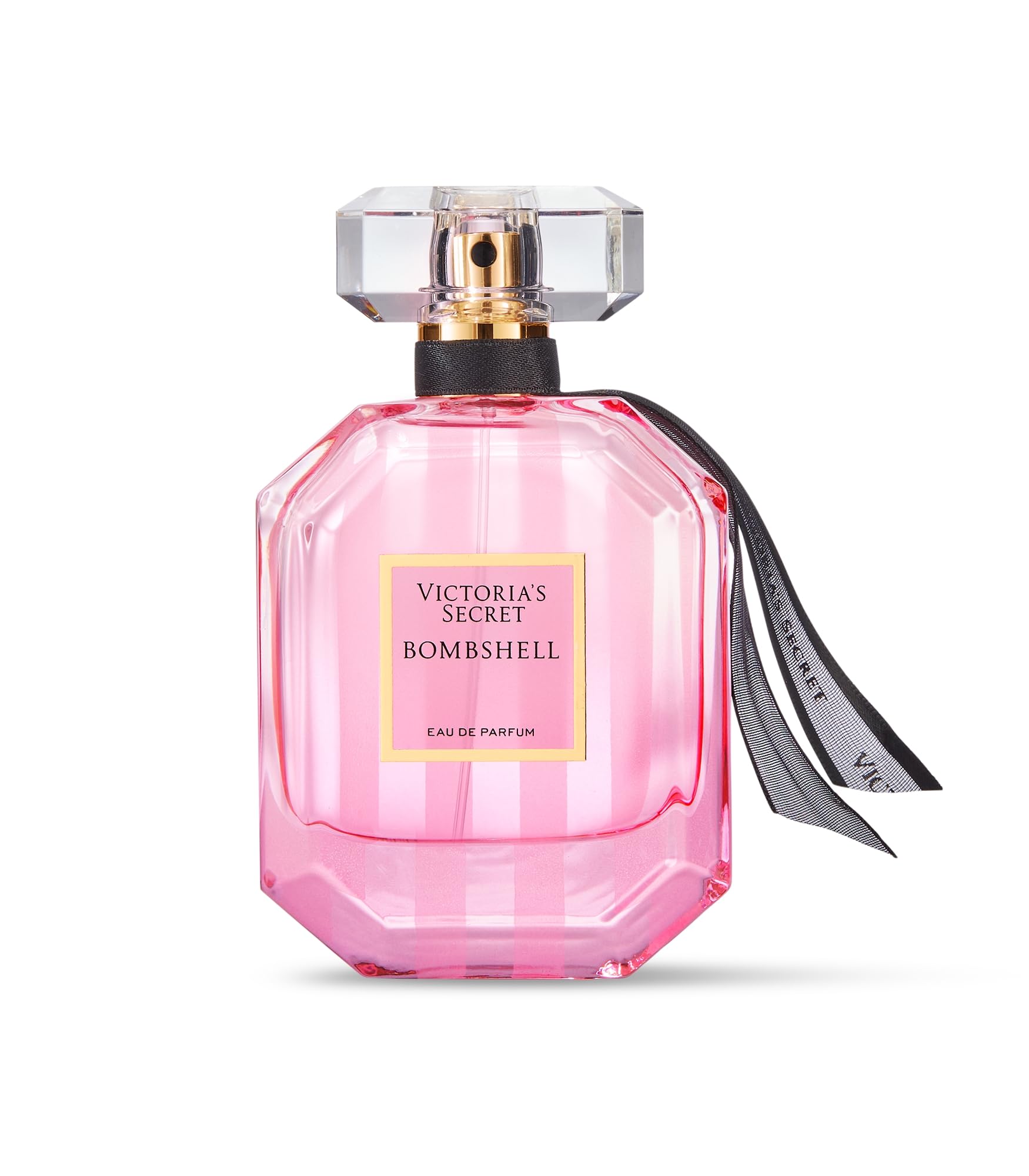 Victoria's Secret Bombshell cap detail reveals refined finish for a luxurious feel.