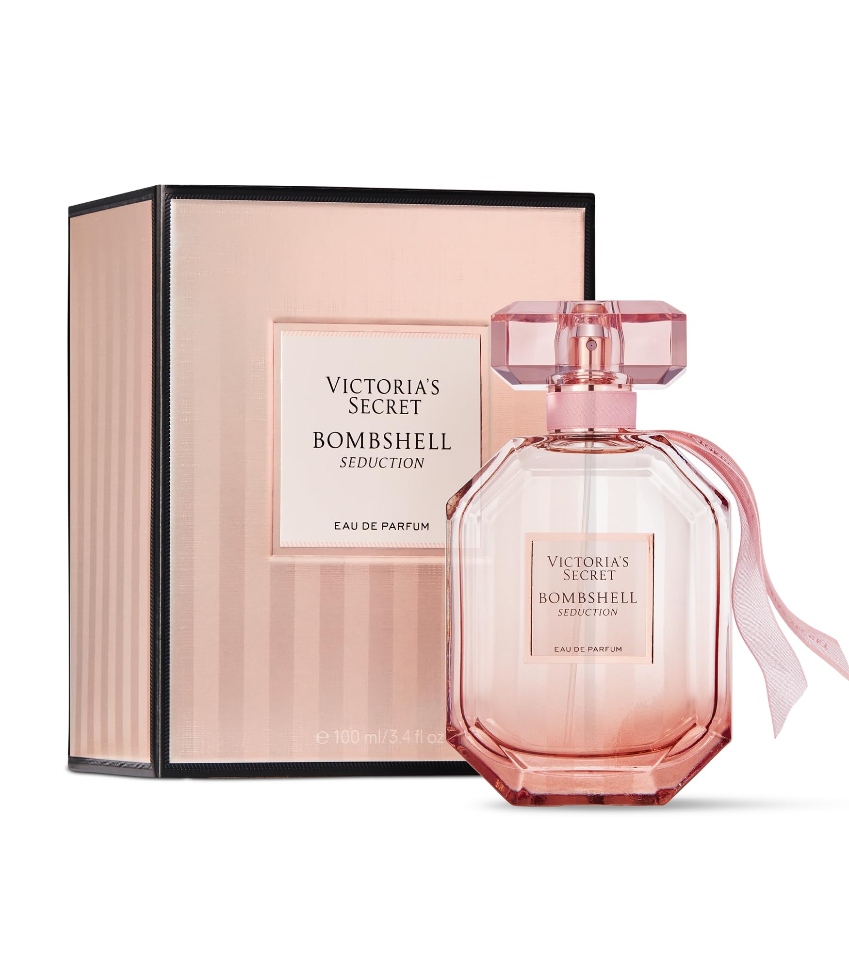 Victoria's Secret Bombshell Seduction bottle front showing floral warmth for evenings.