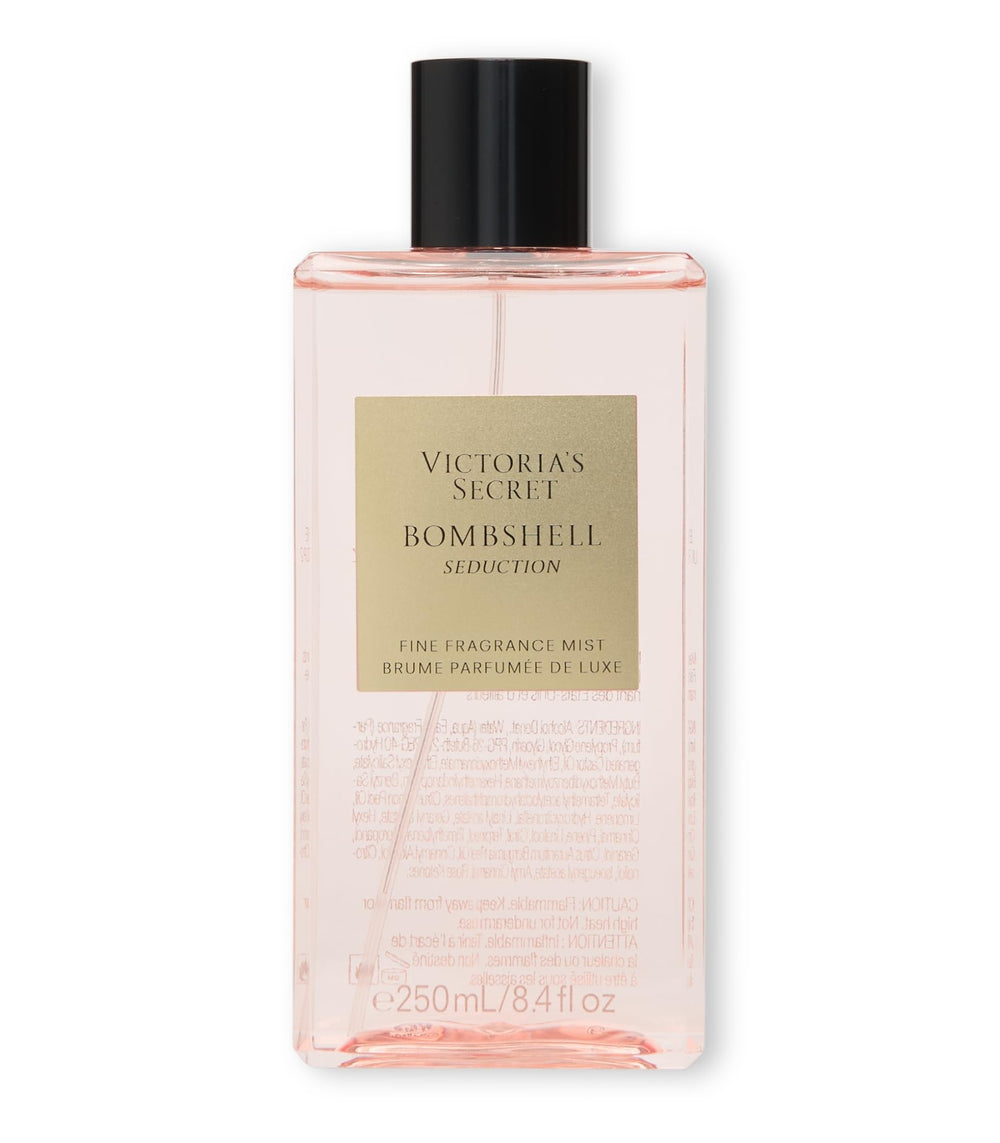 Victoria's Secret Bombshell Seduction Mist bottle for everyday light fragrance