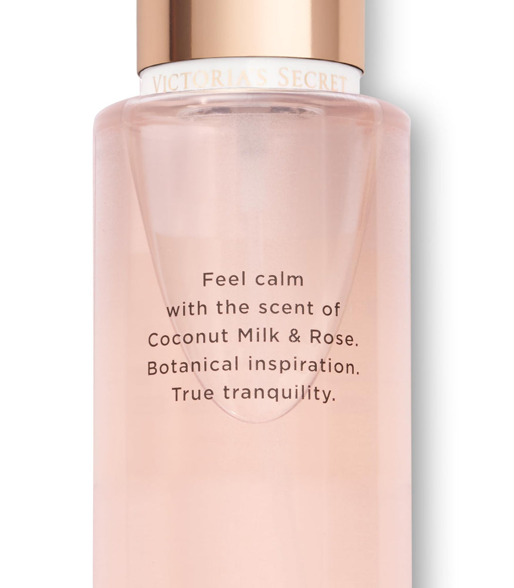 Victoria's Secret Coconut Milk & Rose hair-and-body mist adds a delicate scent day-long.