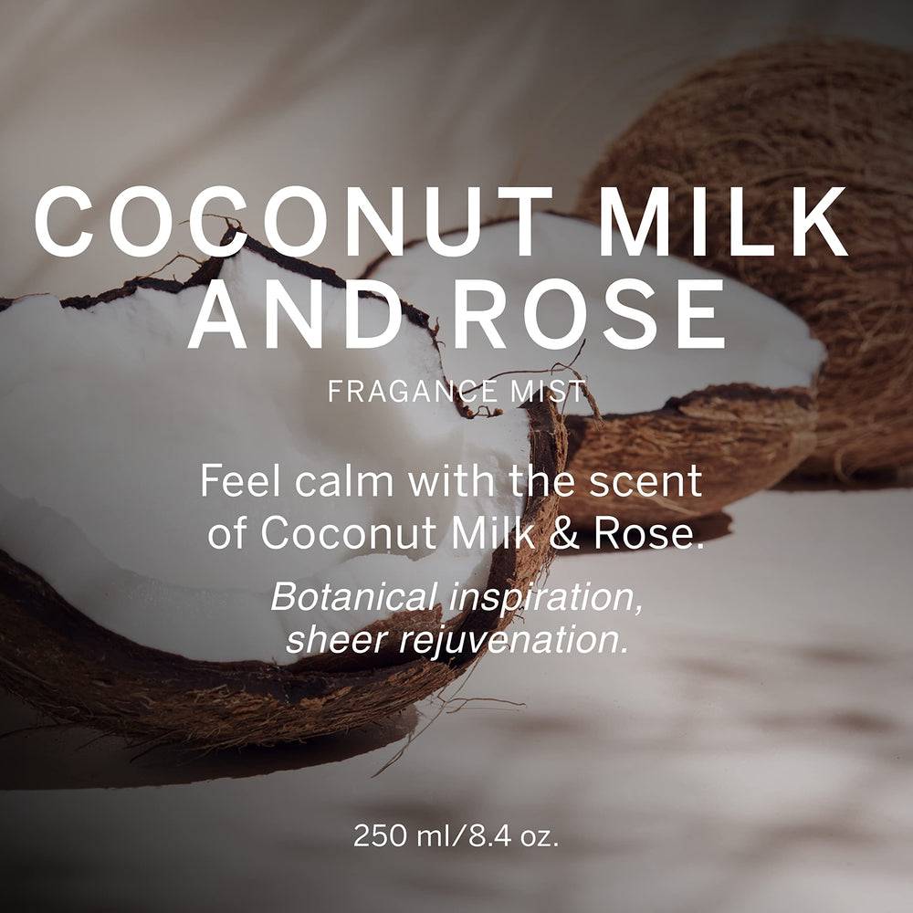 Victoria's Secret Coconut Milk & Rose soft spray delivers a light, mood-boosting aroma.