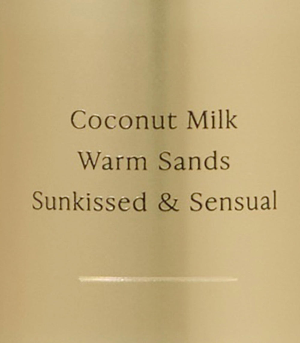 Victoria's Secret Coconut Passion daily ritual with warm sands notes.