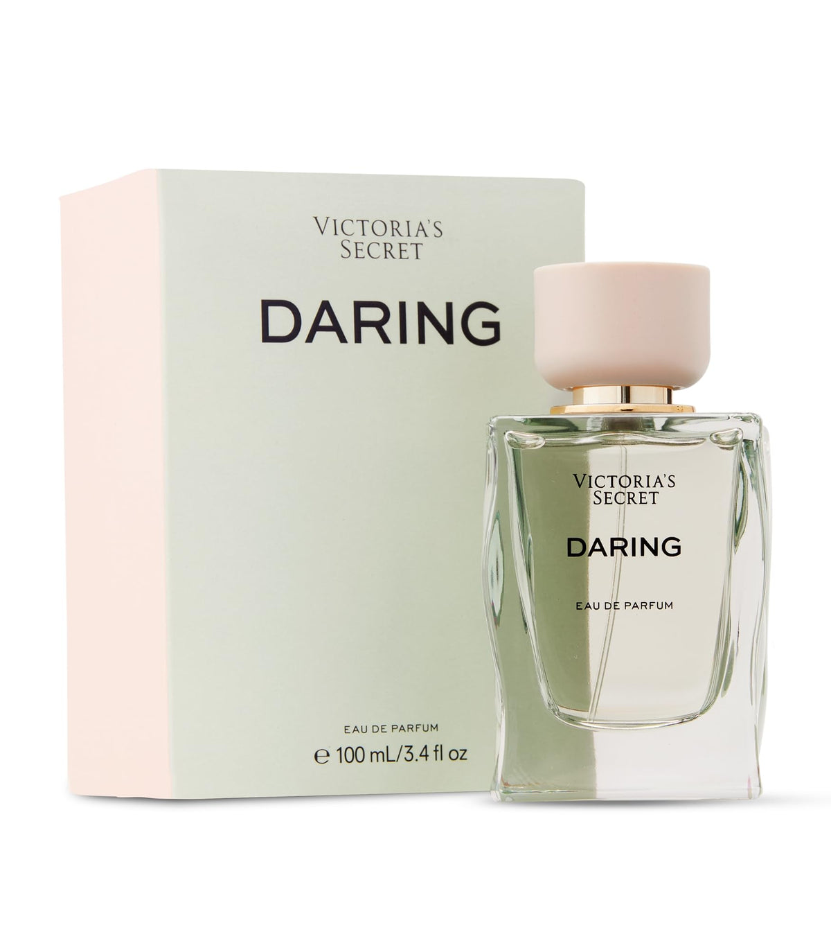 Victoria's Secret Daring bottle front highlights bright bergamot for a fresh start