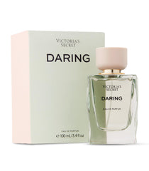 Victoria's Secret Daring bottle front highlights bright bergamot for a fresh start