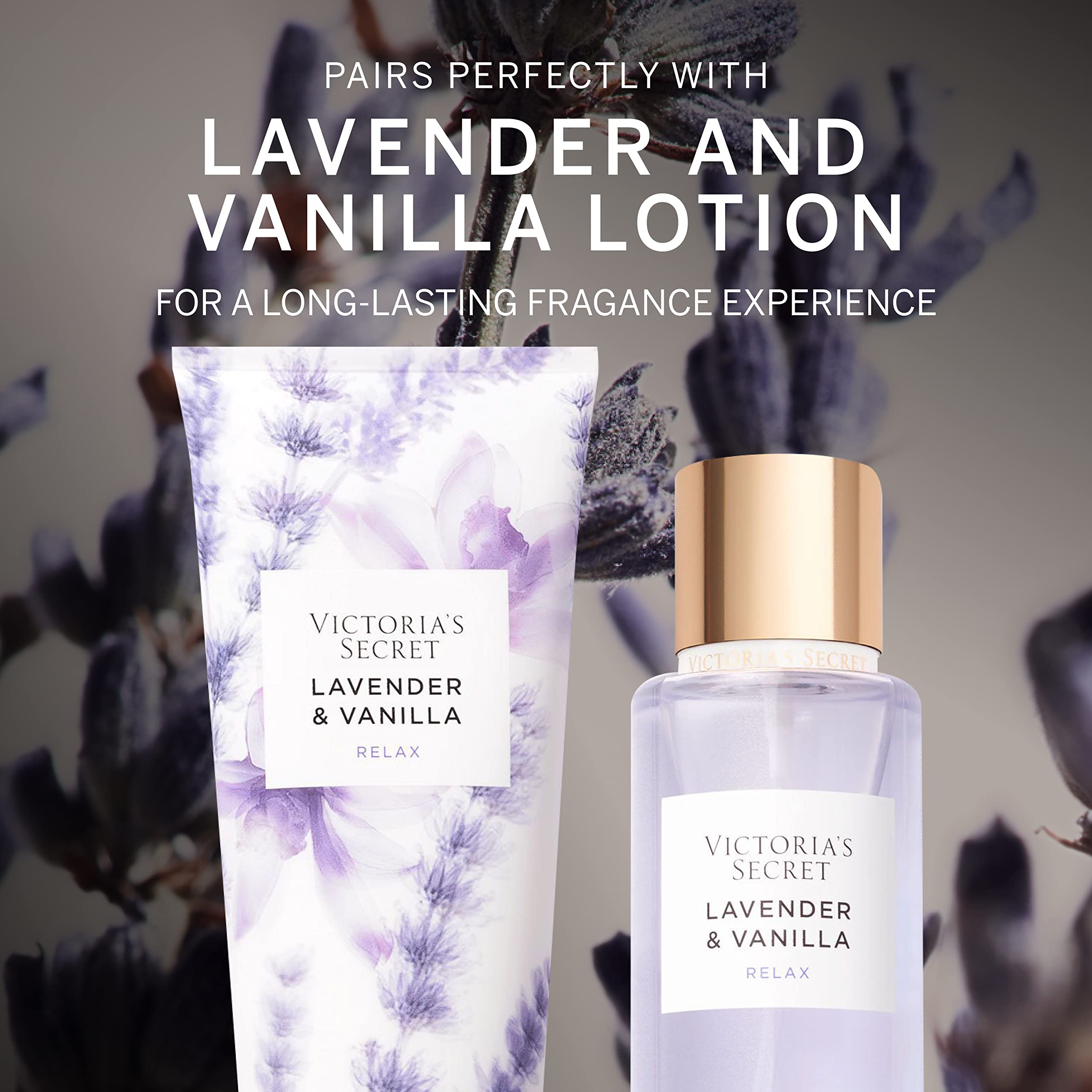 Victoria's Secret Lavender & Vanilla mist as part of daily ritual