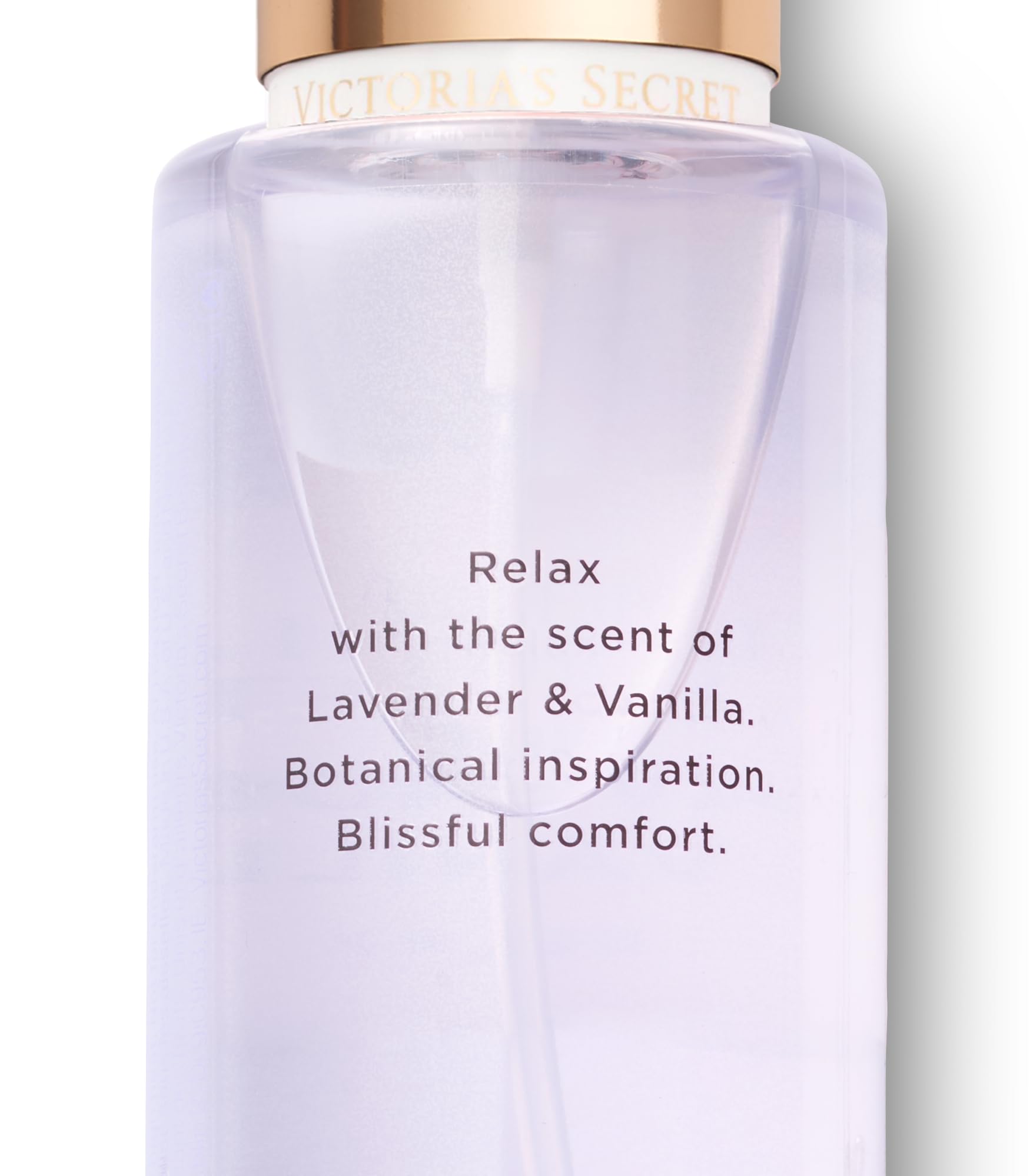 Victoria's Secret Lavender & Vanilla mist on neck and wrists for subtle scent
