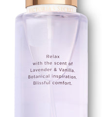 Victoria's Secret Lavender & Vanilla mist on neck and wrists for subtle scent