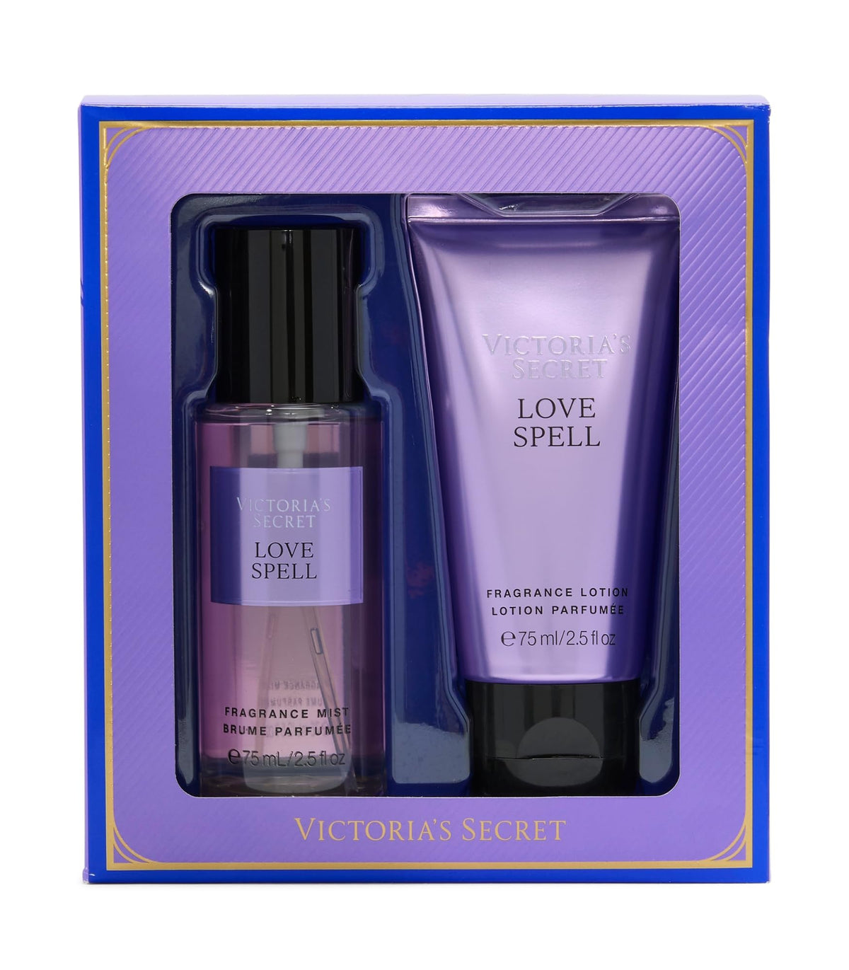 Victoria's Secret Love Spell mini mist bottle for on-the-go fragrance refresh.