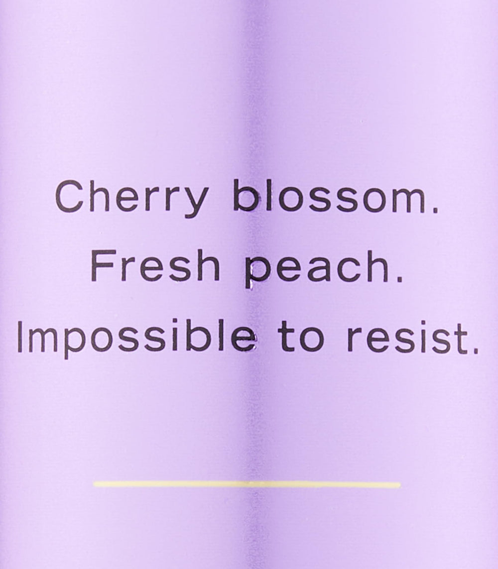 Victoria's Secret Love Spell mist on hair or skin for a silky, lingering aroma.