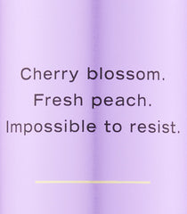 Victoria's Secret Love Spell mist on hair or skin for a silky, lingering aroma.