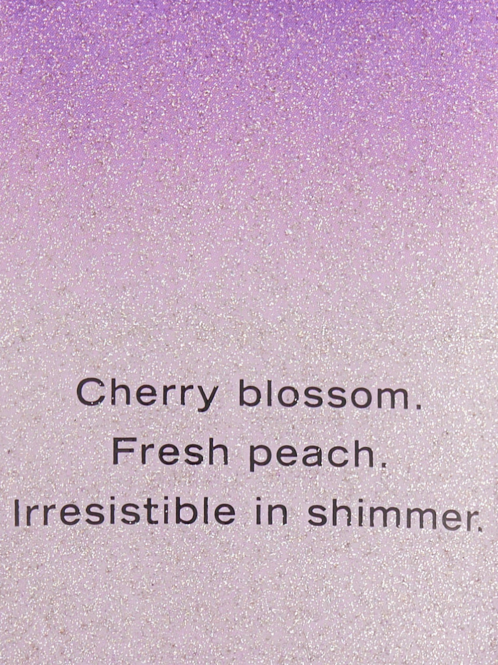 Victoria's Secret Love Spell Shimmer Fragrance Lotion scent notes cherry blossom and fresh peach.