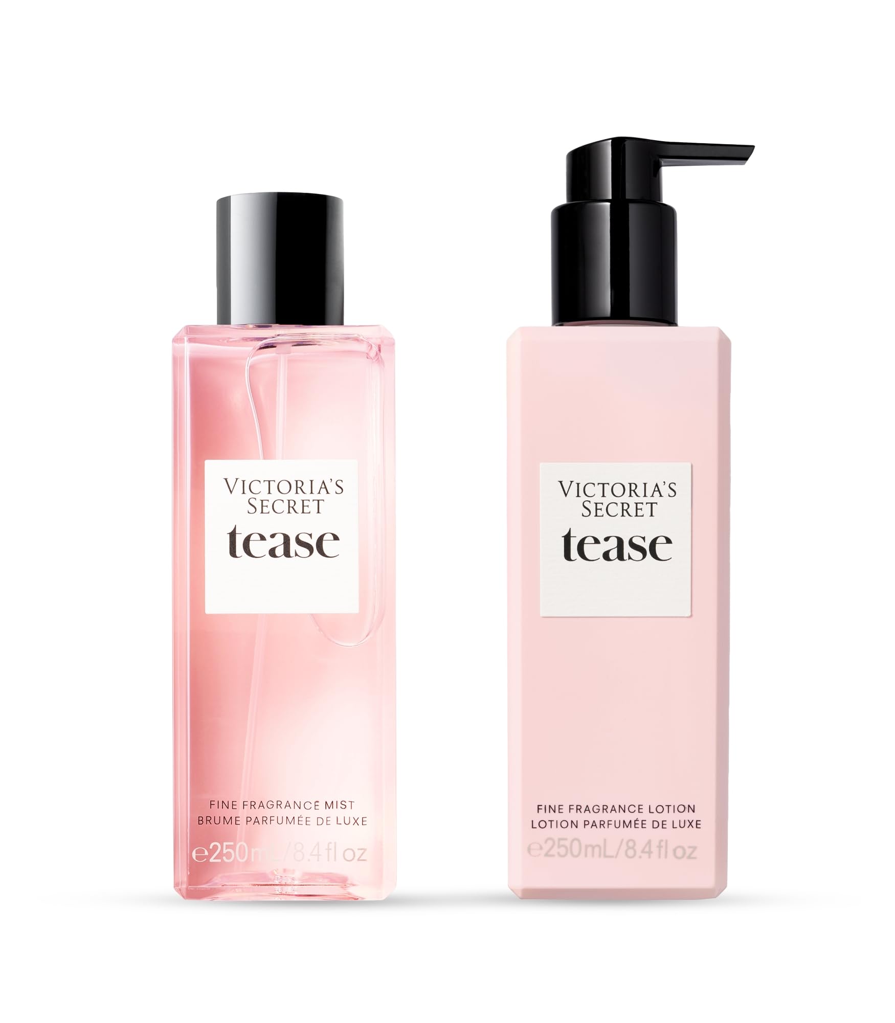 Victoria's Secret Noir Tease fragrance bottle closeup for daily wear and confident allure.