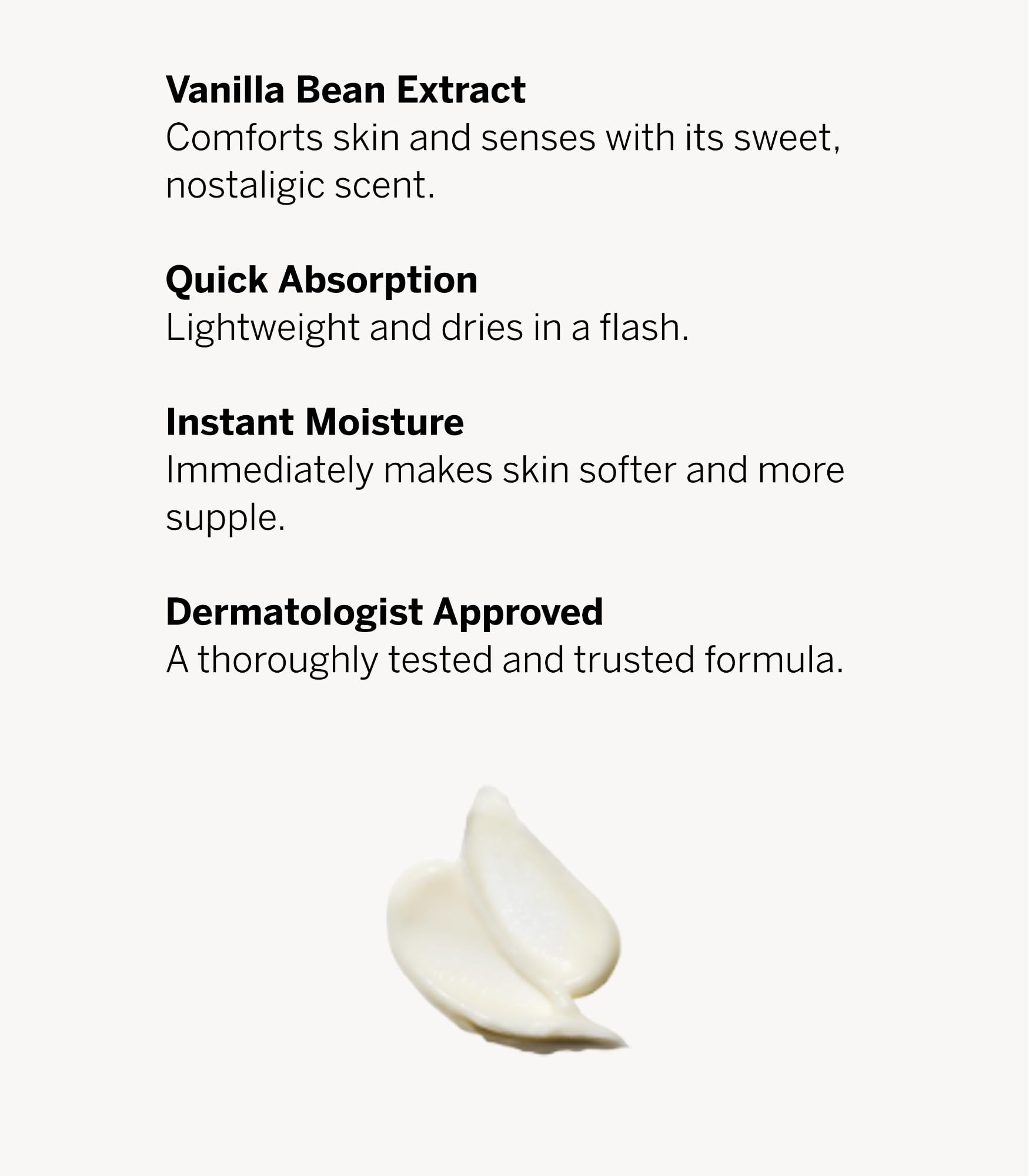 Victoria's Secret PINK Body Lotion Vanilla closeup highlights vanilla scent.