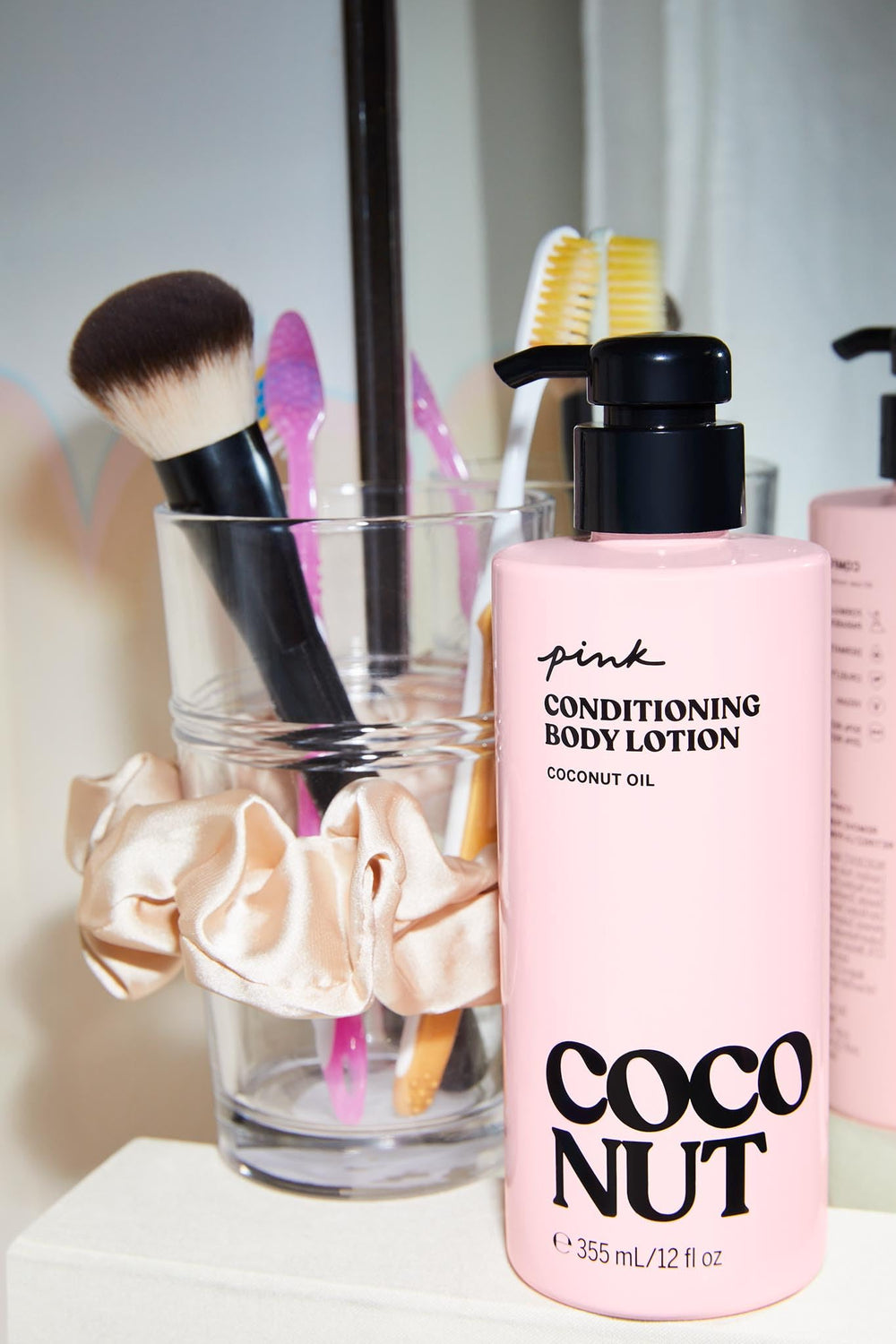 Pink Coco Hydrating apply scene for post shower softness