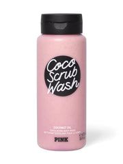 Victoria's Secret Pink Coco Scrub Wash lather delivers creamy cleanse for soft skin