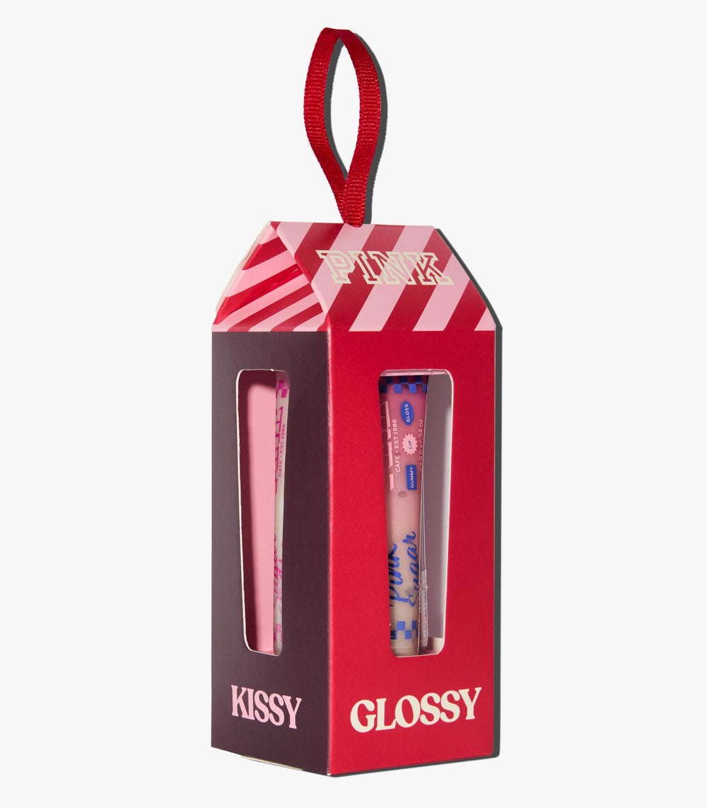 Victoria's Secret PINK Crème Brûlée lip oil tint provides a rich, nourishing color.