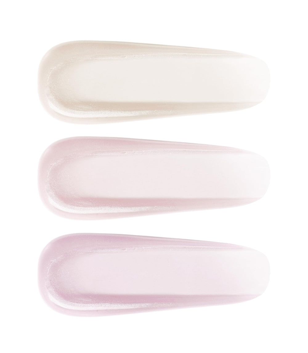 Victoria's Secret PINK ornament box presents a gift-ready lip oil set.