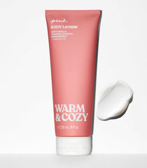 Victoria's Secret PINK Warm and Cozy notes image emphasizes vanilla, coconut, and passionfruit.