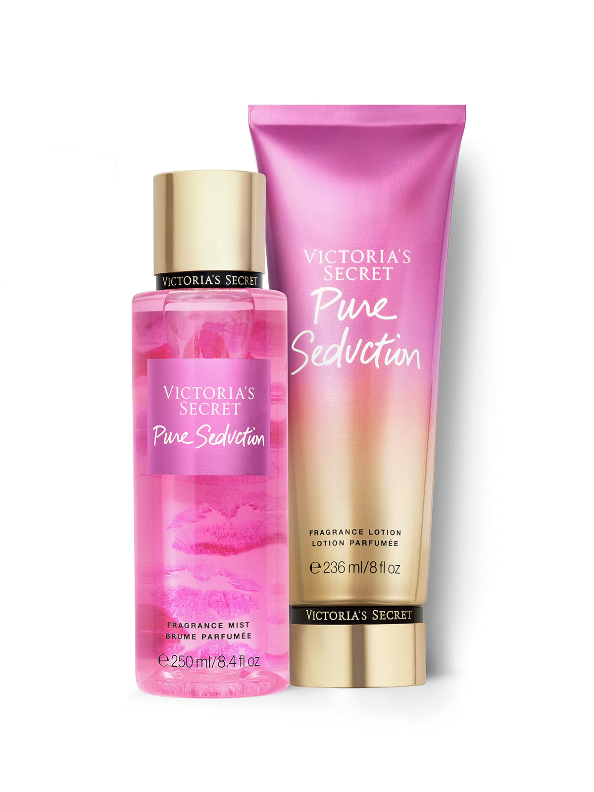 Victoria's Secret Pure Seduction mist bottle offering a vibrant daily fragrance.