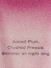Close-up of shimmering skin with Victoria's Secret Pure Seduction Shimmer lotion