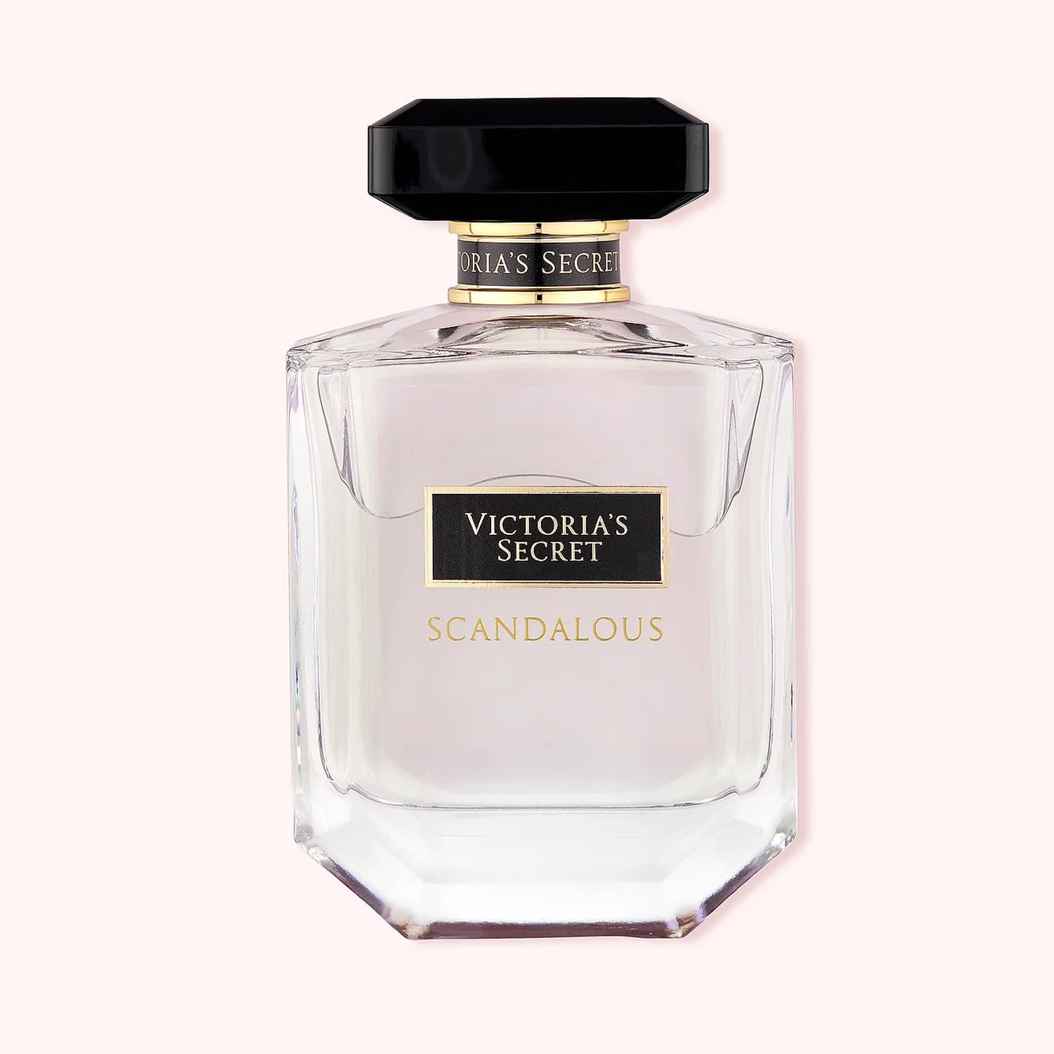 Victoria's Secret Scandalous bottle cap detail highlights premium finish and fragrance confidence