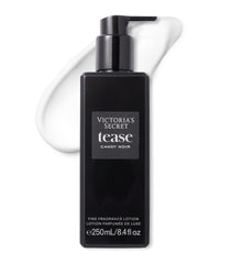 Victoria's Secret Tease Candy Noir fragrance lotion bottle for luxurious daily scent and hydration.