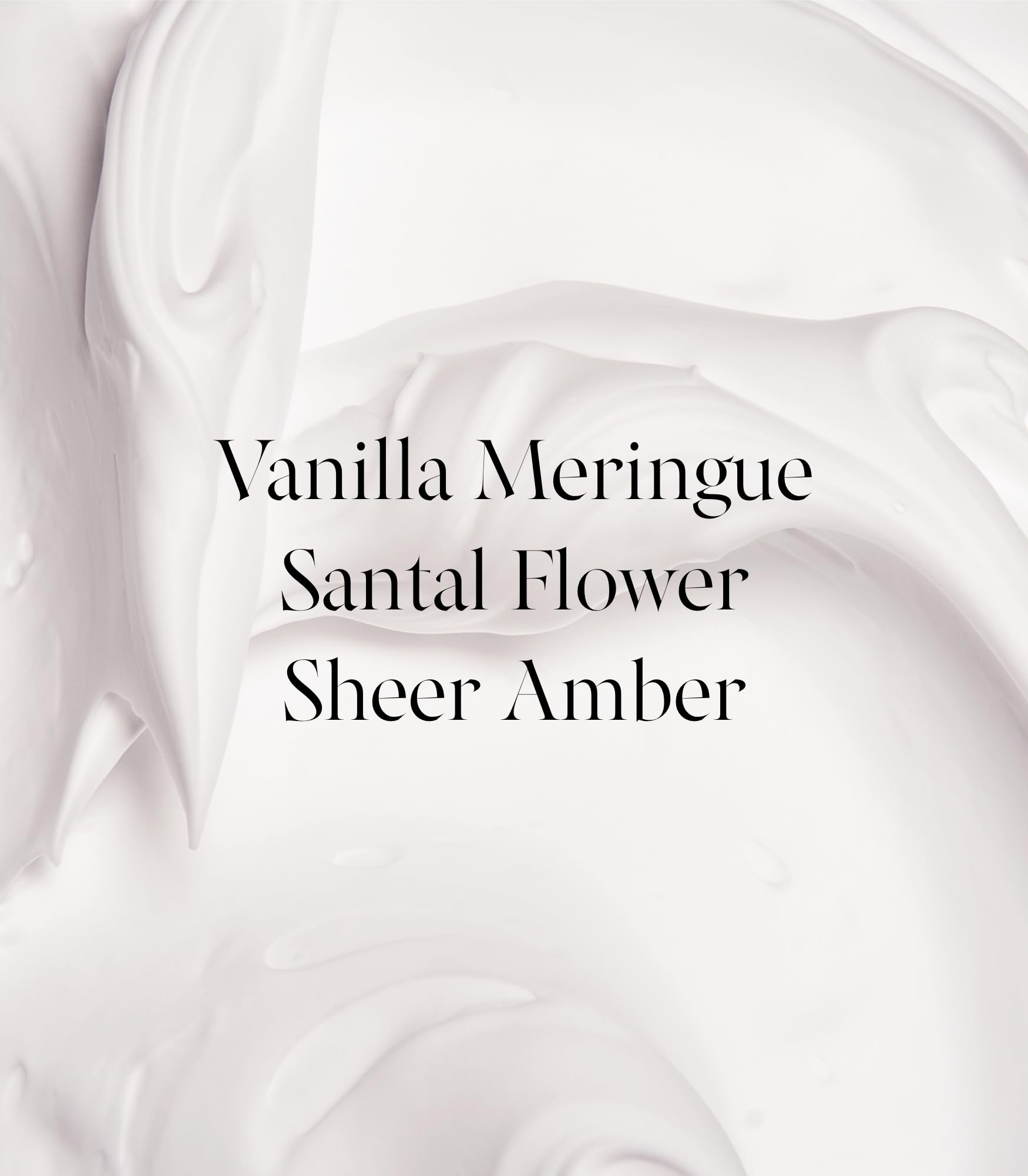 Victoria's Secret Tease Creme Cloud santal flower detail adds warmth and subtle allure