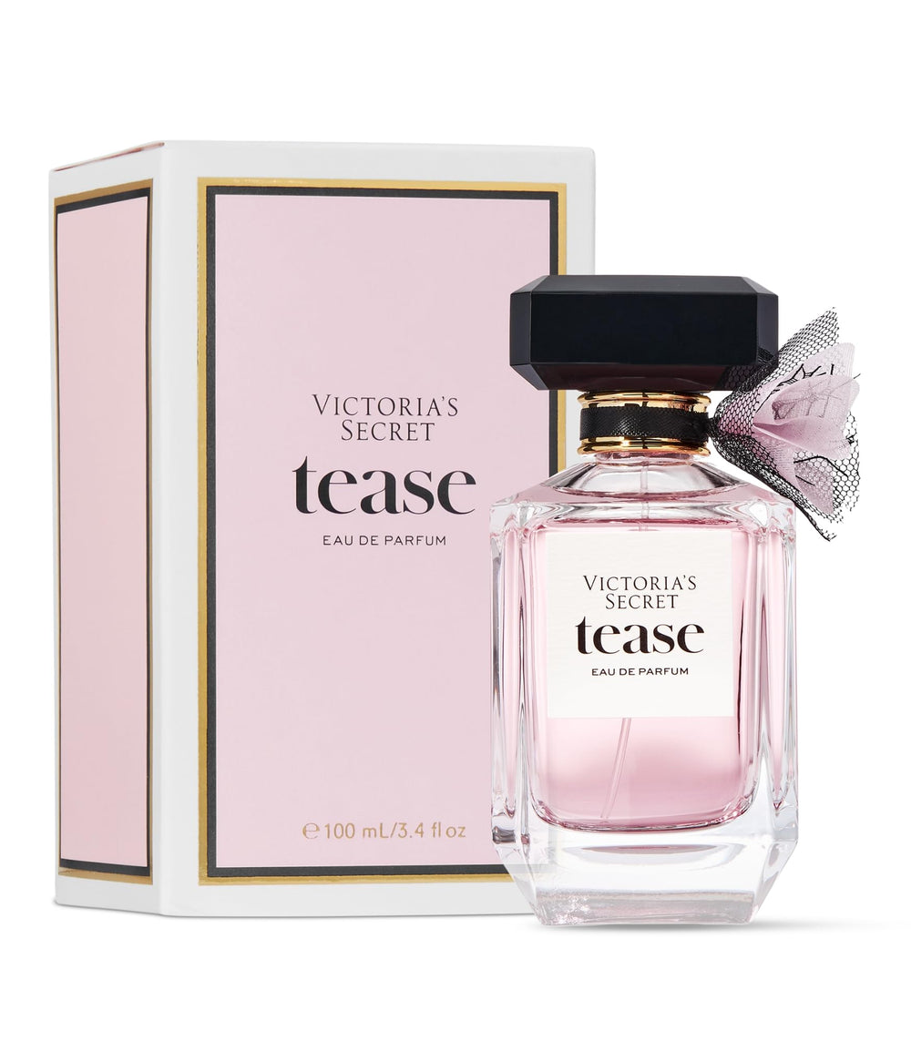 Victoria's Secret Tease EDP bottle with warm floral notes for everyday elegance.