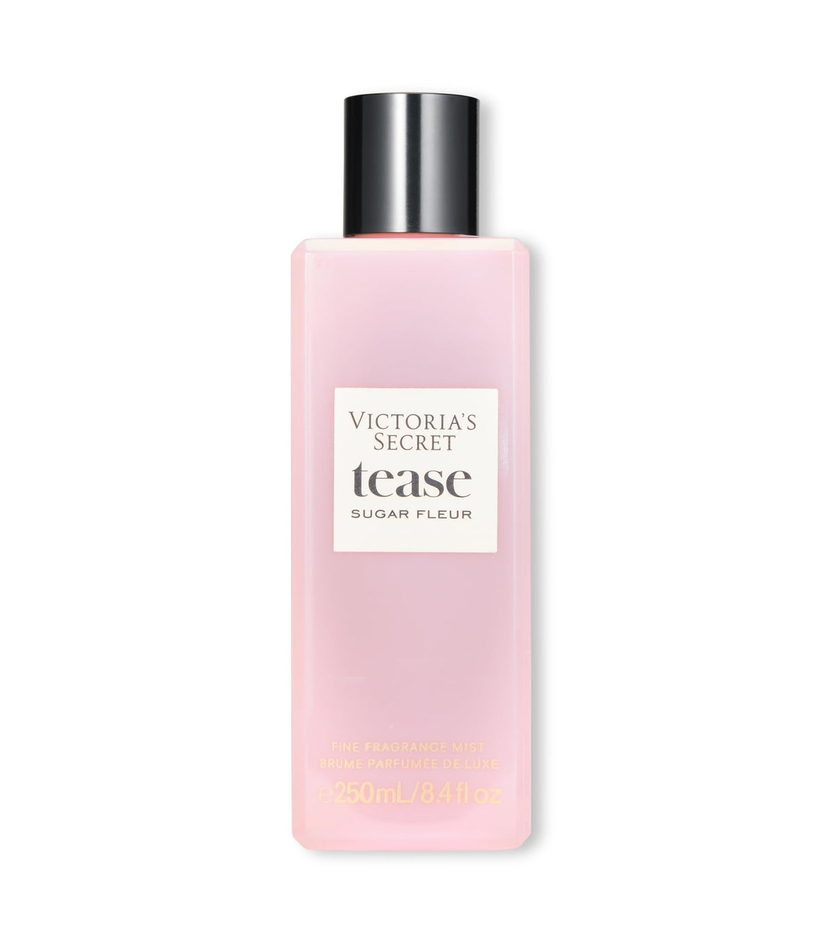 Victoria's Secret Tease Sugar Fleur mist bottle front for all-day fragrance option
