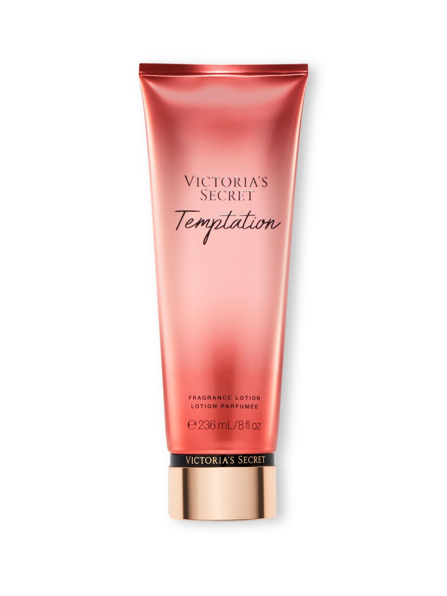 Victoria's Secret Temptation fragrance bottle closeup for daily scent