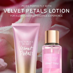 Victoria's Secret Velvet Petals lotion tube with fast-absorbing moisture
