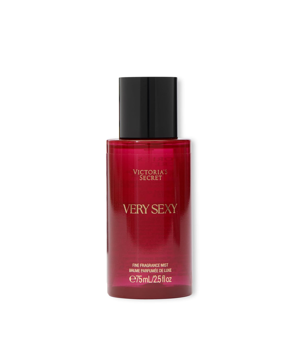 Victoria's Secret Very Sexy body spray bottle with luxe appeal for everyday glam.