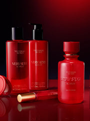 Victoria's Secret Very Sexy Scarlet mist application for everyday allure.