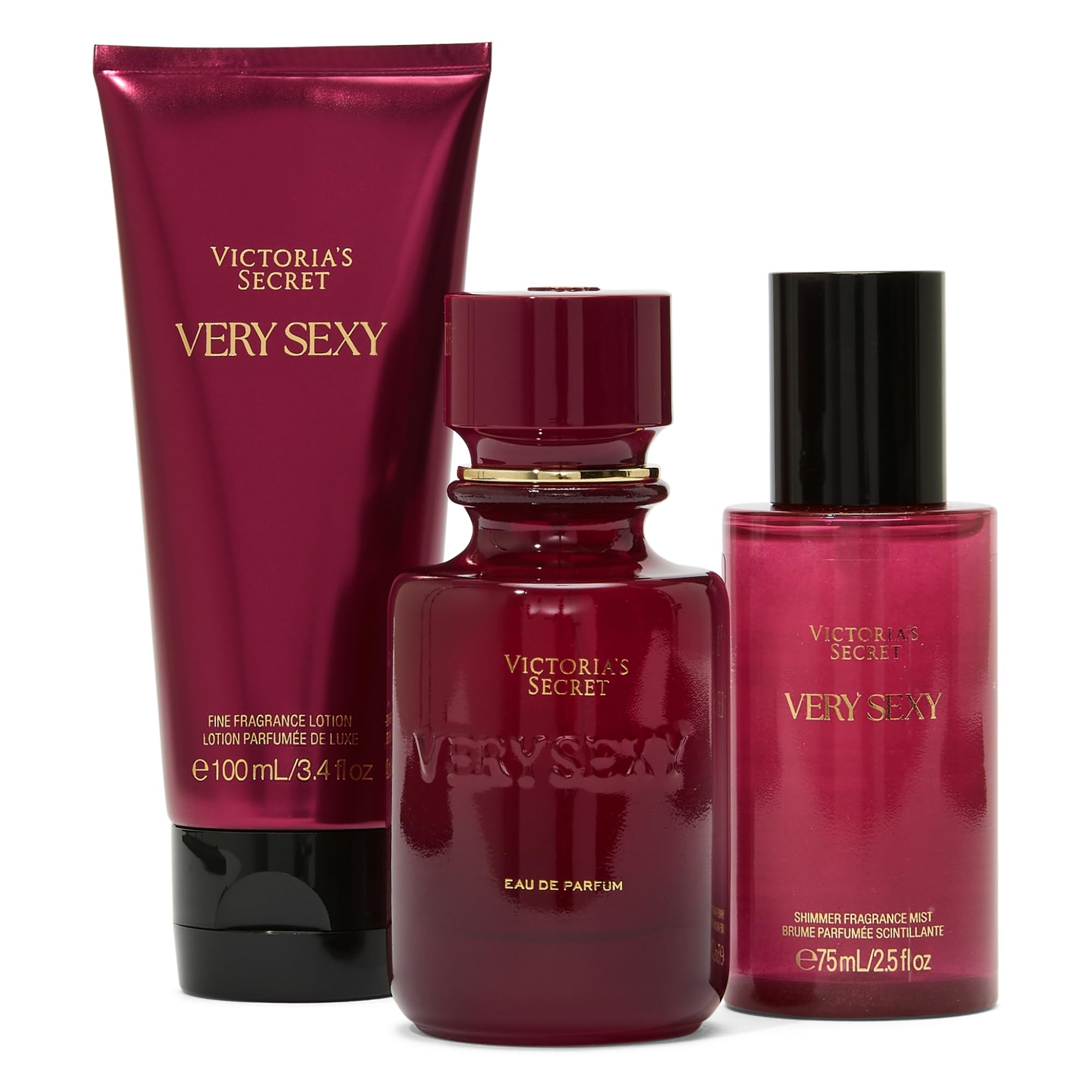 Victoria's Secret Very Sexy wild blackberry note for bold, rich scent.