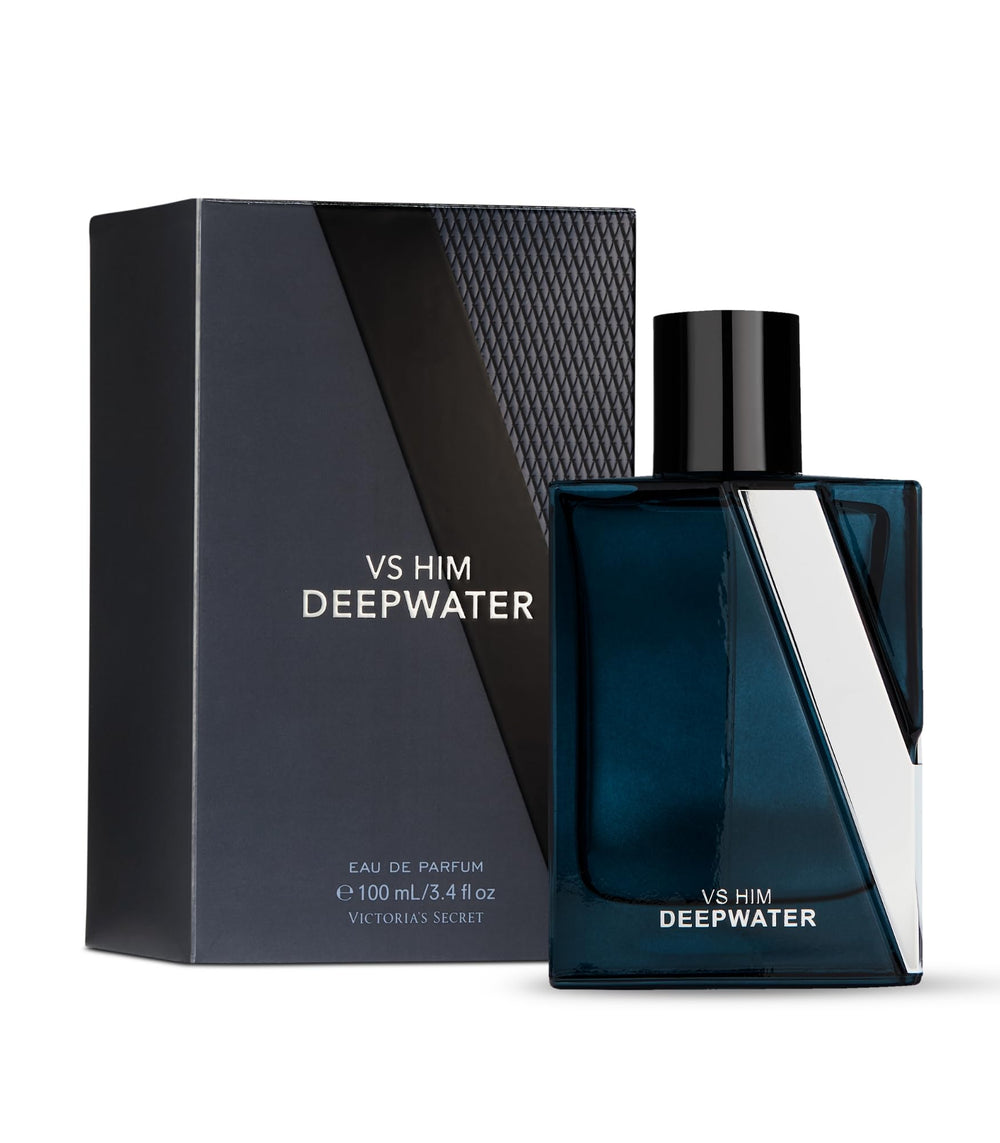 Victoria's Secret VS Him Deepwater bottle shown for daily aromatic wear