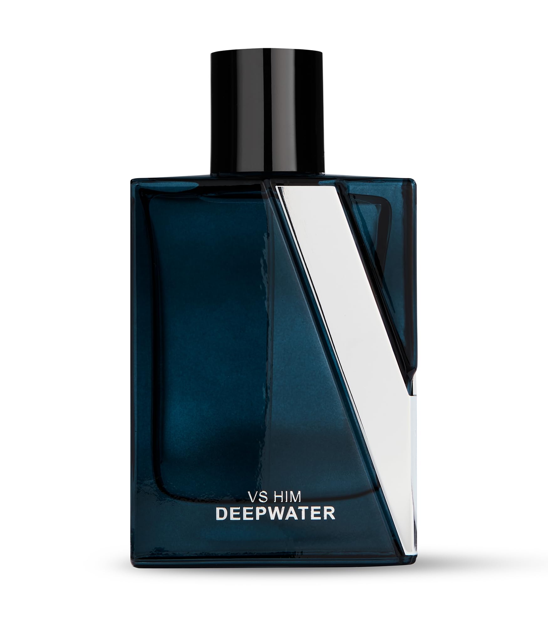 VS Him Deepwater bottle label focusing on brand and notes