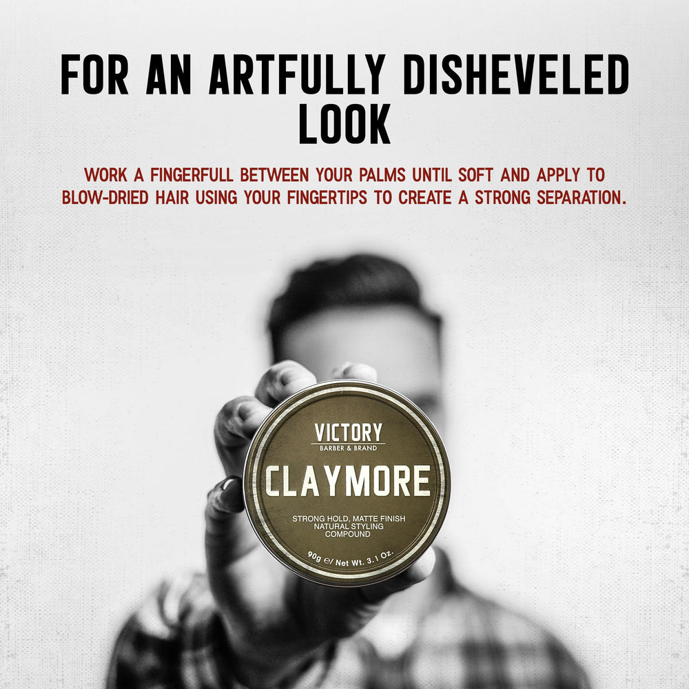Made-in-USA label on Claymore packaging and jar