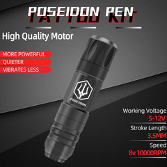 Vidattx Poseidon battery 1500mAh powering long sessions