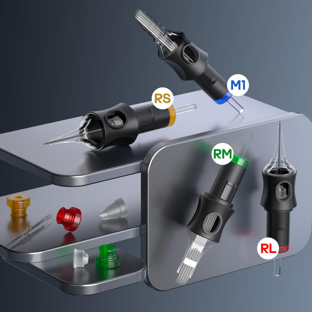 Vidattx Poseidon tattoo kit accessories including gloves for hygiene.