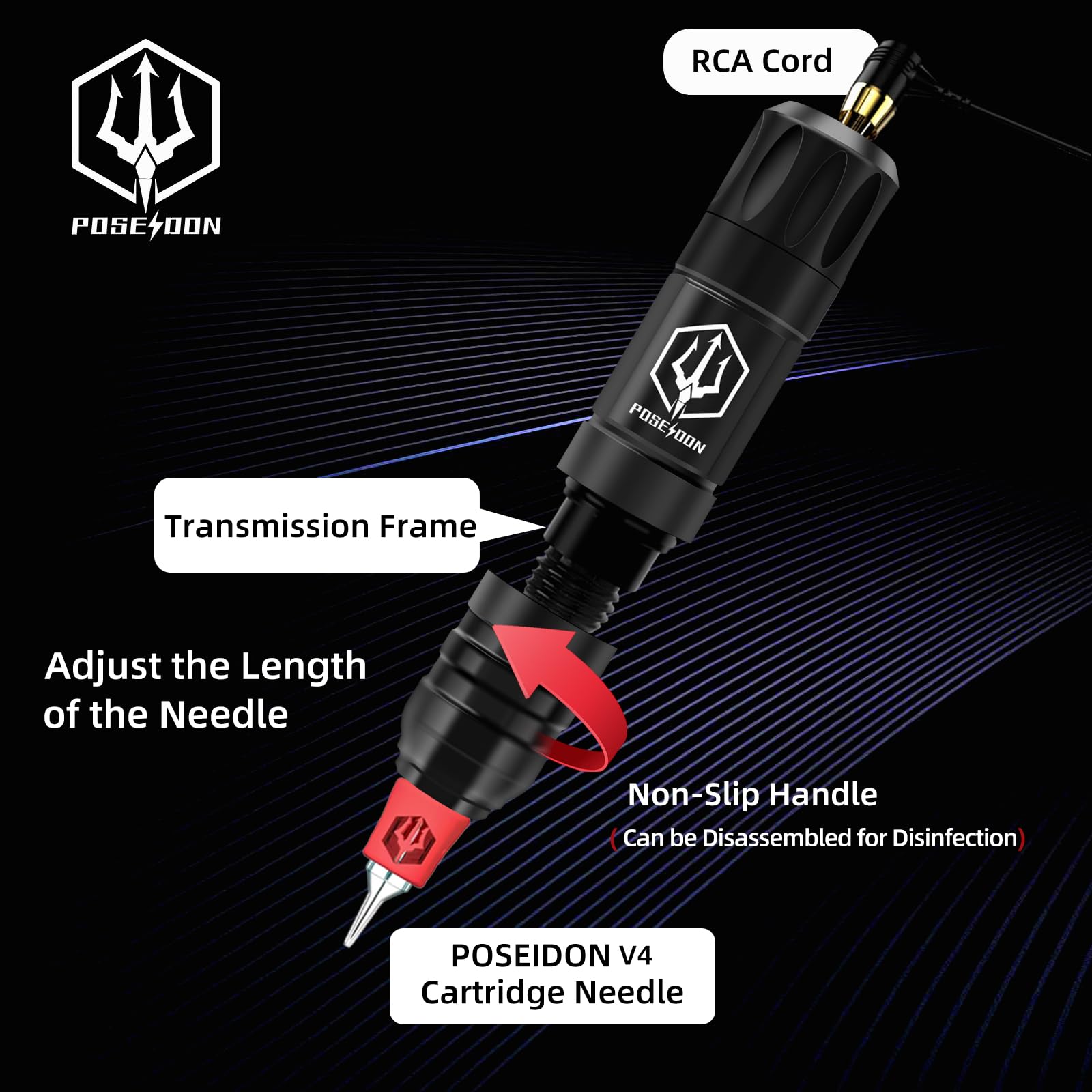Vidattx Poseidon Type-C charging cable enables quick recharging