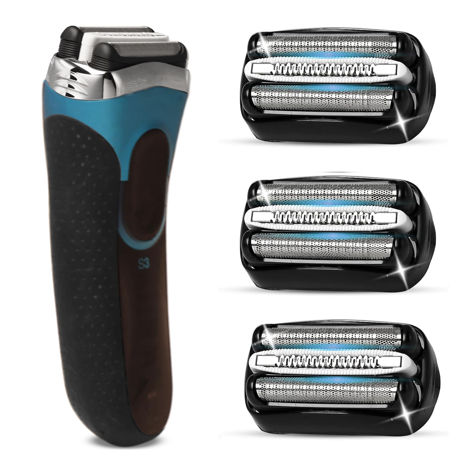 VIDSA 32B foil and cutter heads 3-pack for smoother shaves
