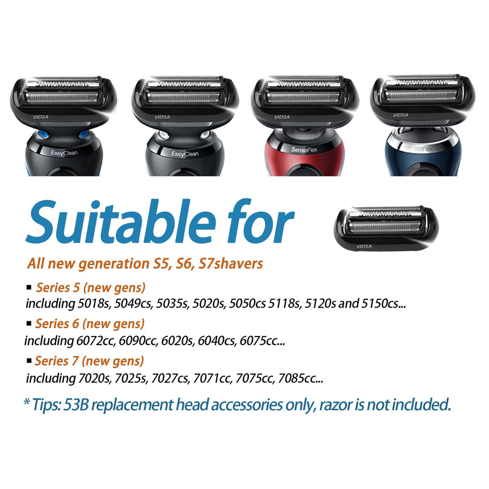 VIDSA Series 5-6 compatibility graphic shows supported models.