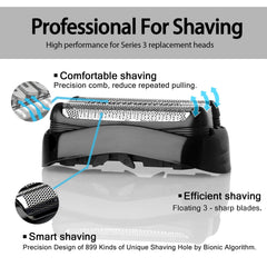 VIDSA Series 3 compatibility across 3000s to 370cc shavers