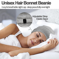 vidsel sleep cap breathable modal outer for day-to-night wear