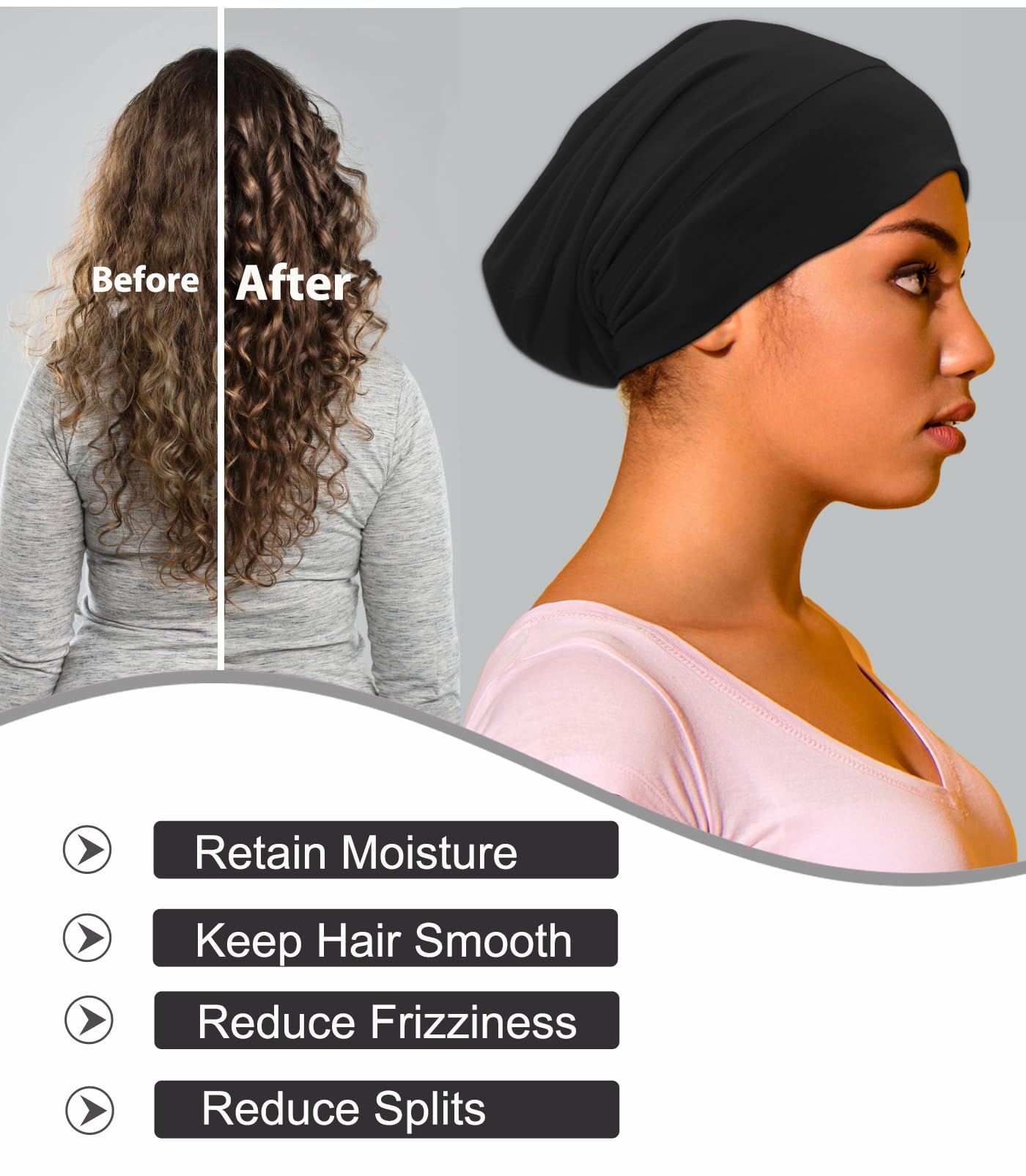 vidsel sleep cap gift-ready stylish hair care accessory