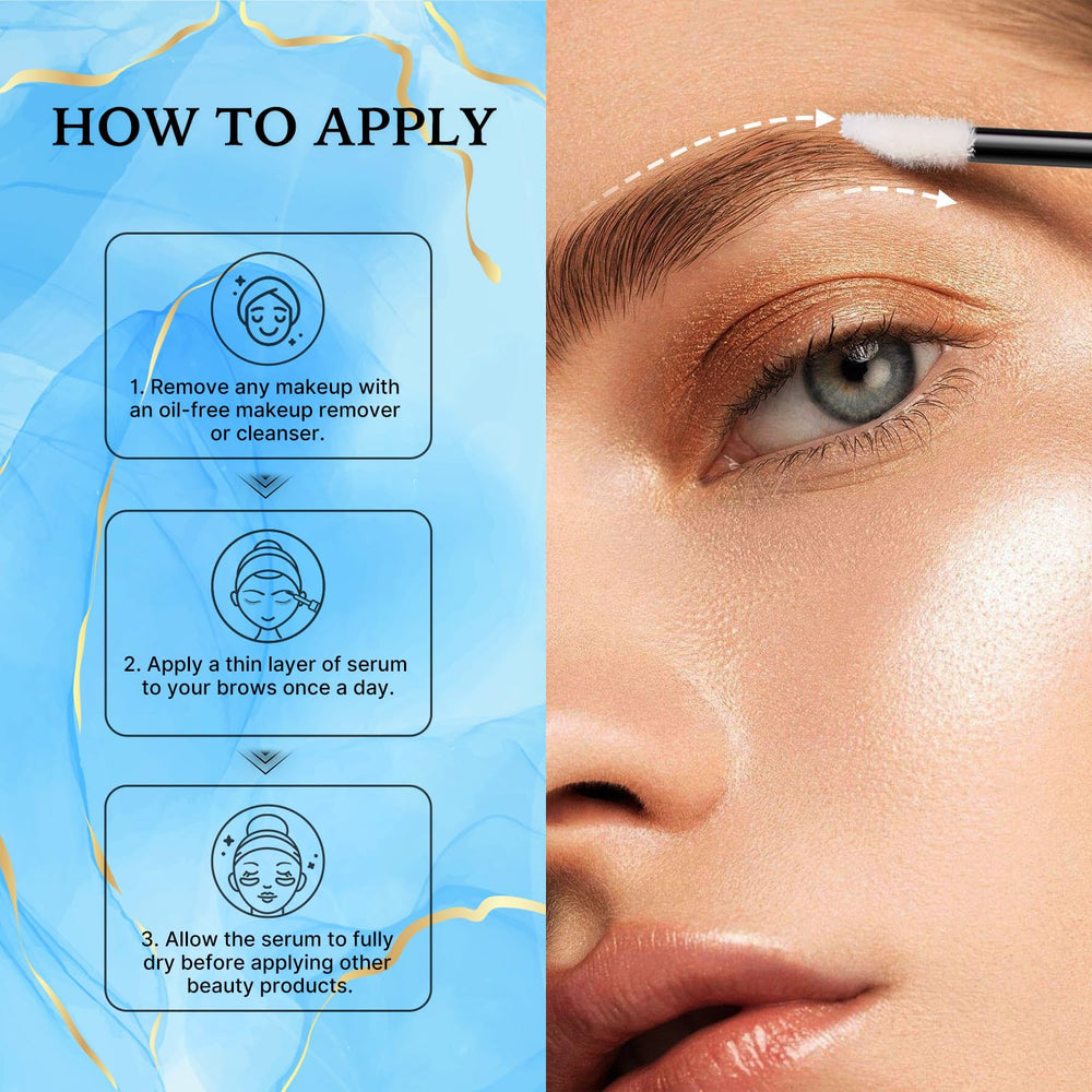 VieBeauti Eyebrow Serum fits daily use routine for busy mornings