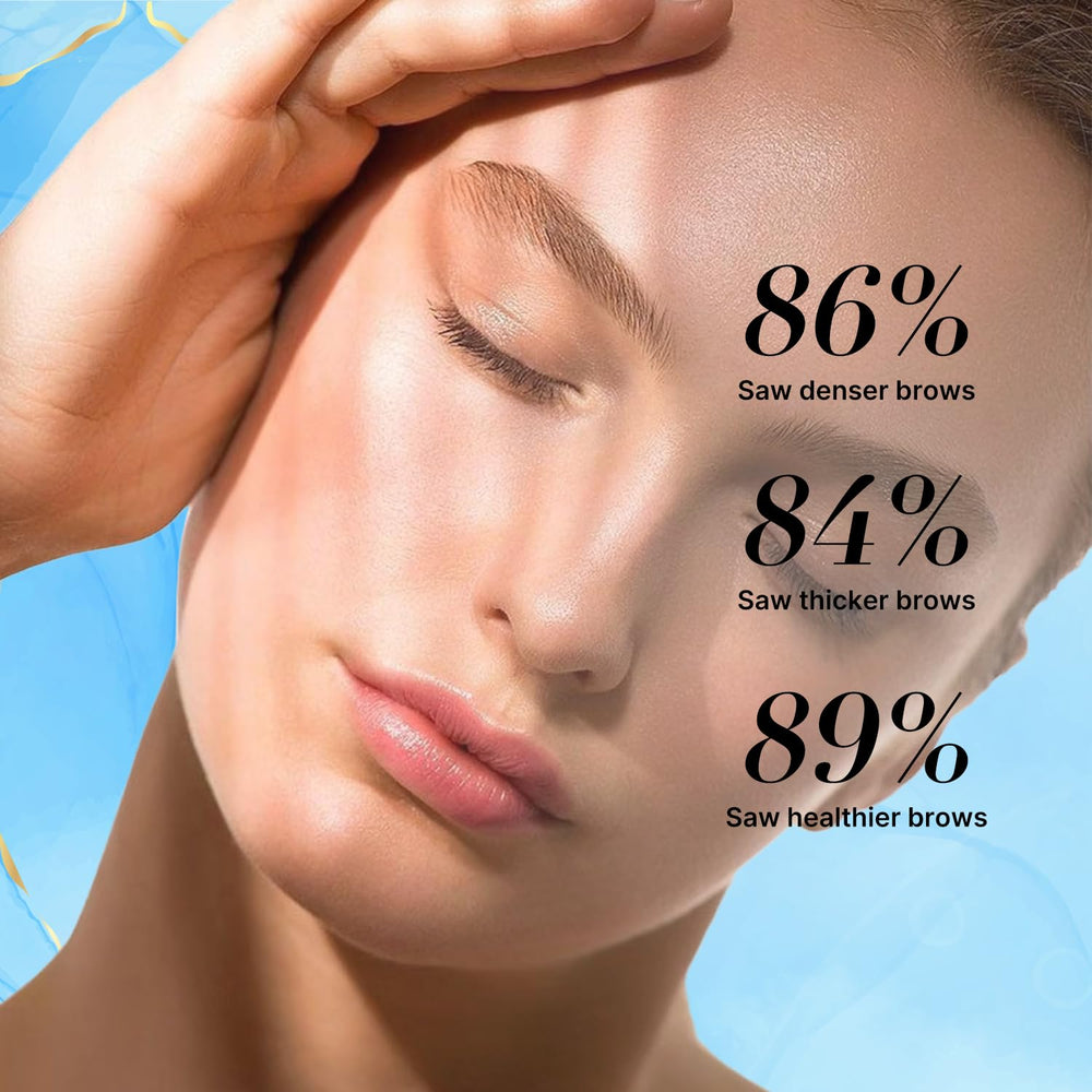 VieBeauti Eyebrow Serum packaging 5ml compact and travel friendly