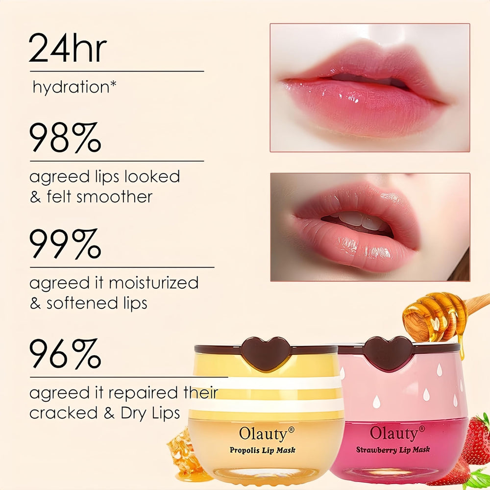 Vienflona lip balm honey pot stick enables easy on-the-go hydration and touch-ups.
