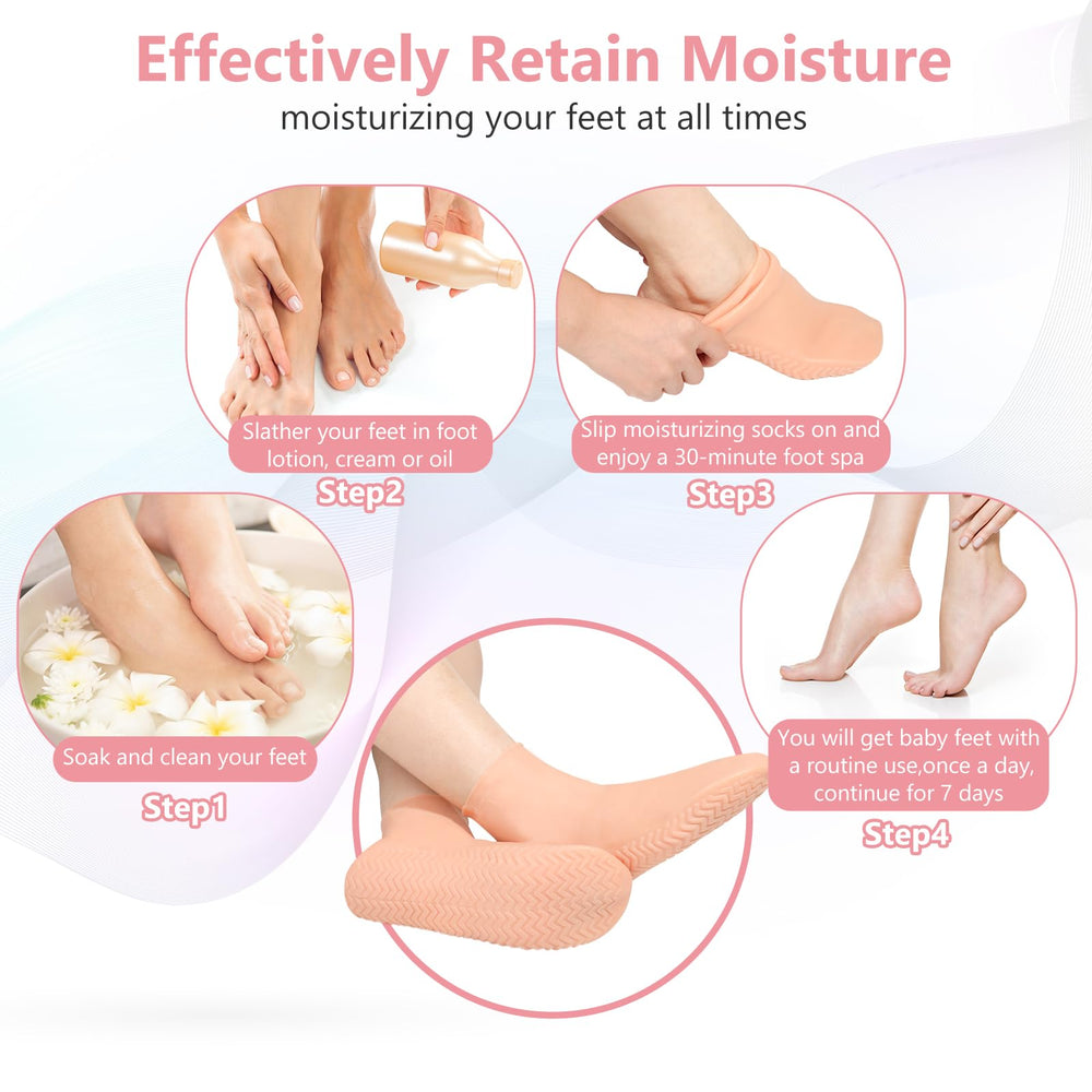 Vigdit socks ideal for pedicure spa use at home