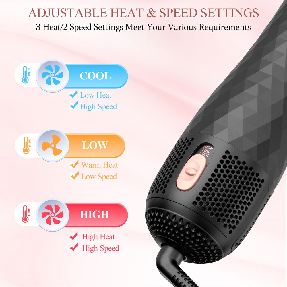 VIGNONY lightweight ergonomic design enables easy, comfortable styling sessions.